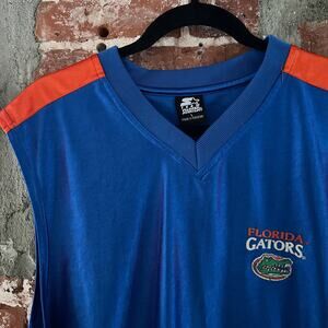 VTG Men's University of Florida Gators Starter Basketball Warm Up Jersey L 22x30